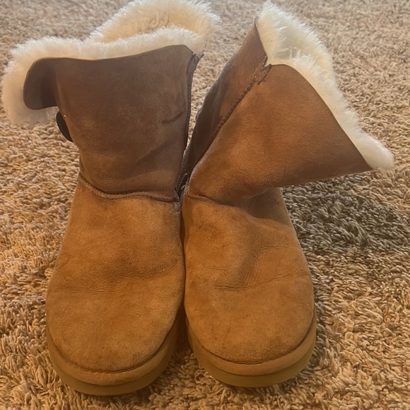 UGG suede shearling boots size 8 #130 - Picture 2 of 7
